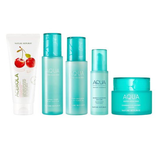 5 Step: Super Aqua Daily Set for Ultimate Hydration-0