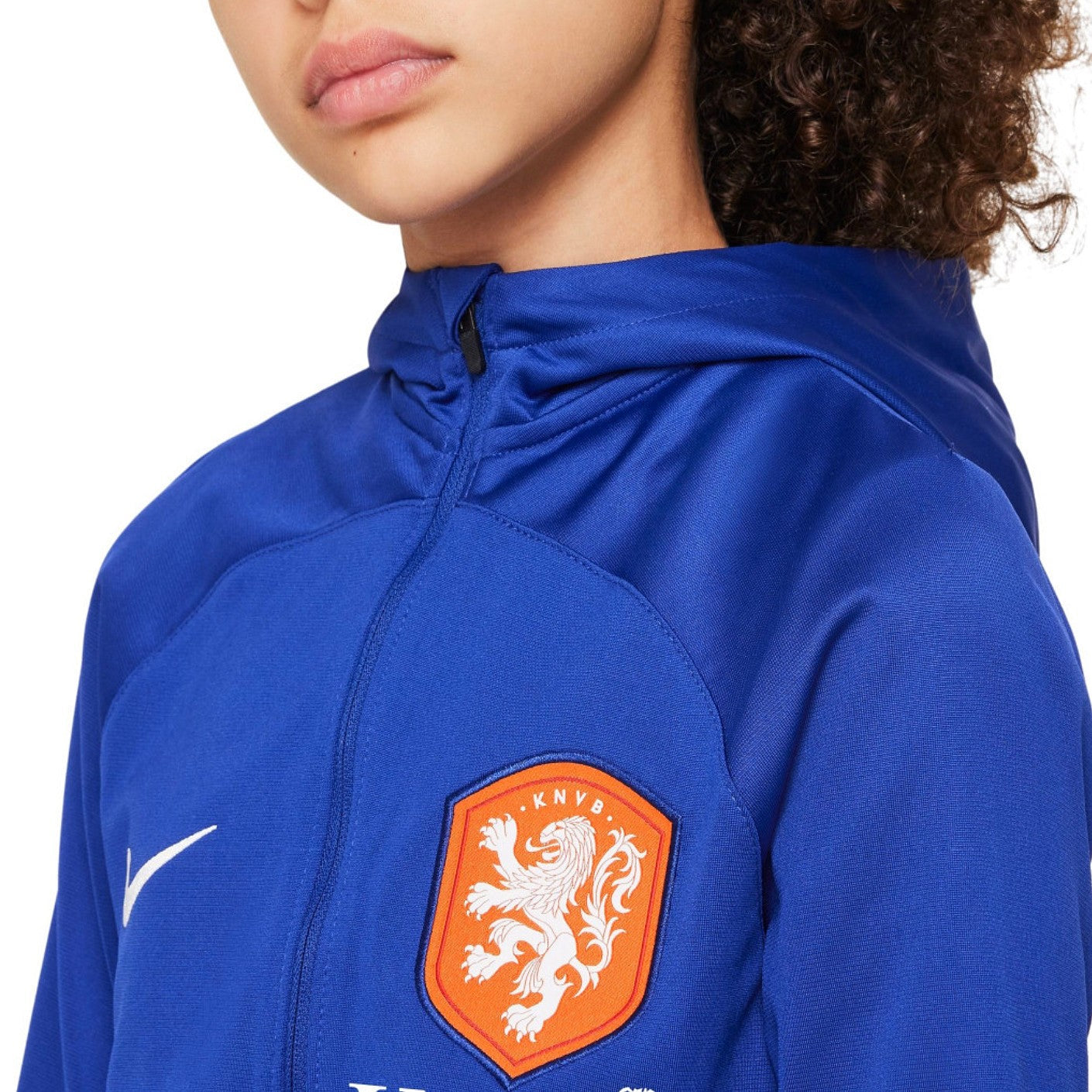 Kids - Netherlands hooded training presentation tracksuit 2022/23 - Nike-2