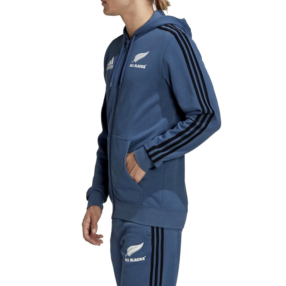 All Blacks Casual 3S hooded presentation tracksuit 2022/23 - Adidas-3