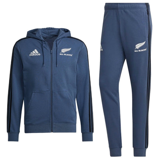 All Blacks Casual 3S hooded presentation tracksuit 2022/23 - Adidas-0
