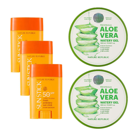 California Aloe Vera Sun Protection Set-0