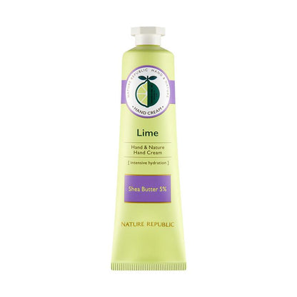 Hand & Nature Hand Cream Lime-0