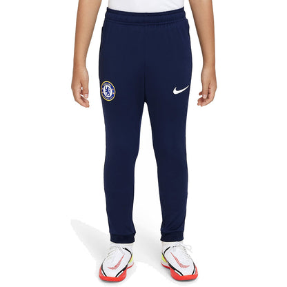 Kids - Chelsea blue training presentation Soccer tracksuit 2023/24 - Nike-4