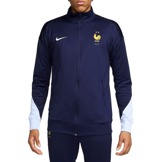 France training presentation Soccer tracksuit 2024/25 navy - Nike-0