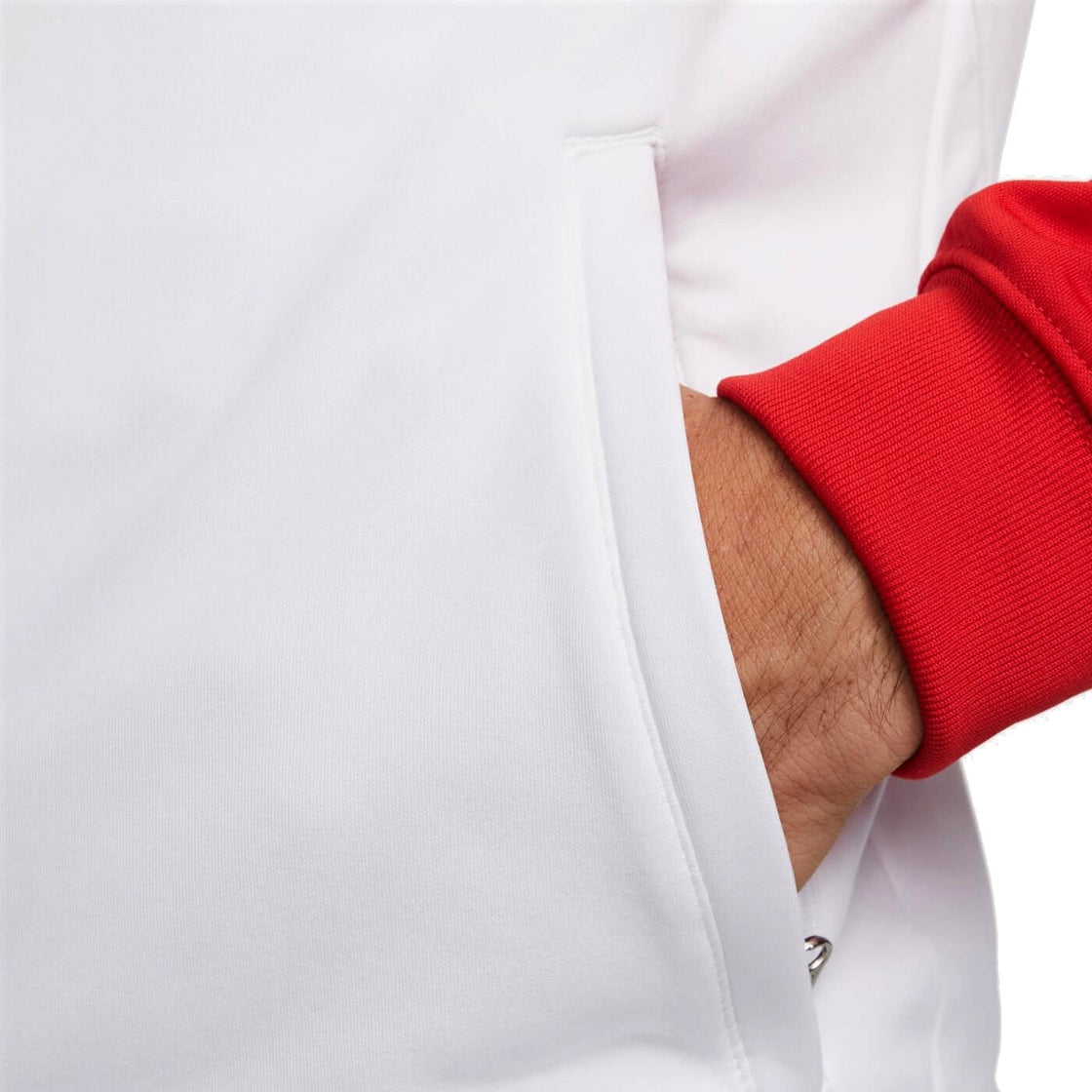 Poland pre-match presentation Soccer jacket 2022/23 white/red - Nike-3