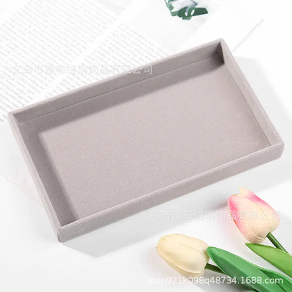 Velvet Jewelry Organizer Tray