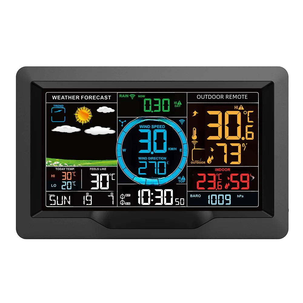Wireless Weather Station with Wind Speed and Humidity