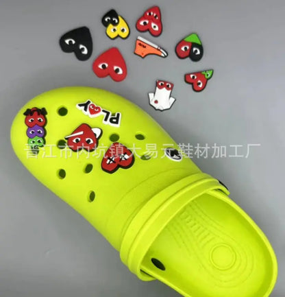 DIY Removable Cartoon Shoe Charms for Play Series