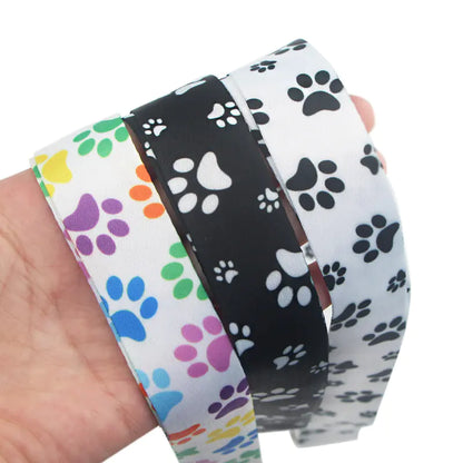 Dog Paw Cartoon Phone Lanyard and Keychain Strap