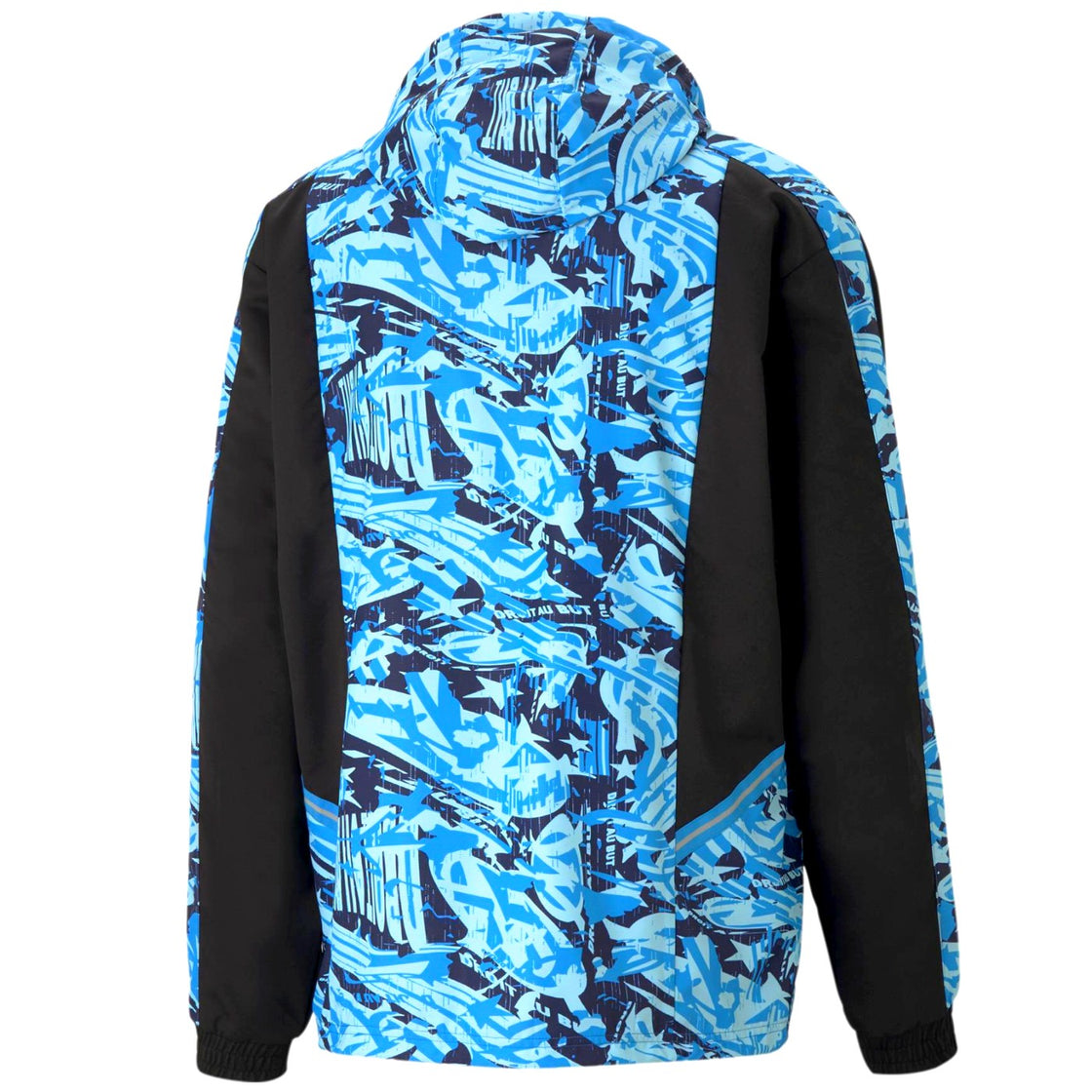 Olympique Marseille streetwear woven presentation jacket 2022 - Puma-1