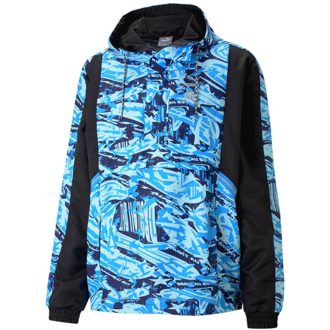 Olympique Marseille streetwear woven presentation jacket 2022 - Puma-0