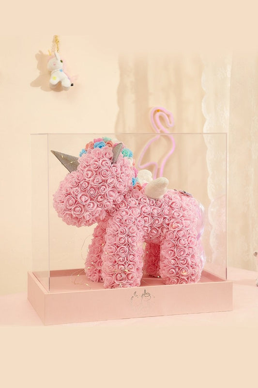 Alluring PE Rose Flower Unicorn-0