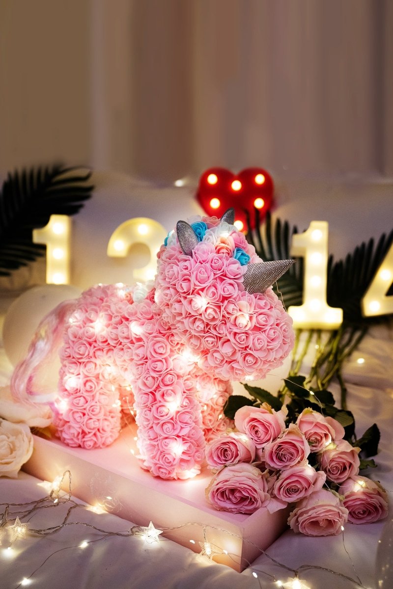 Alluring PE Rose Flower Unicorn-2