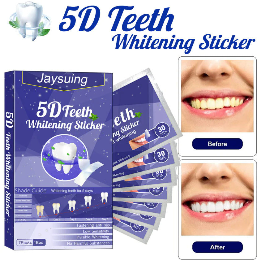 White Gel Tooth Whitening Patches