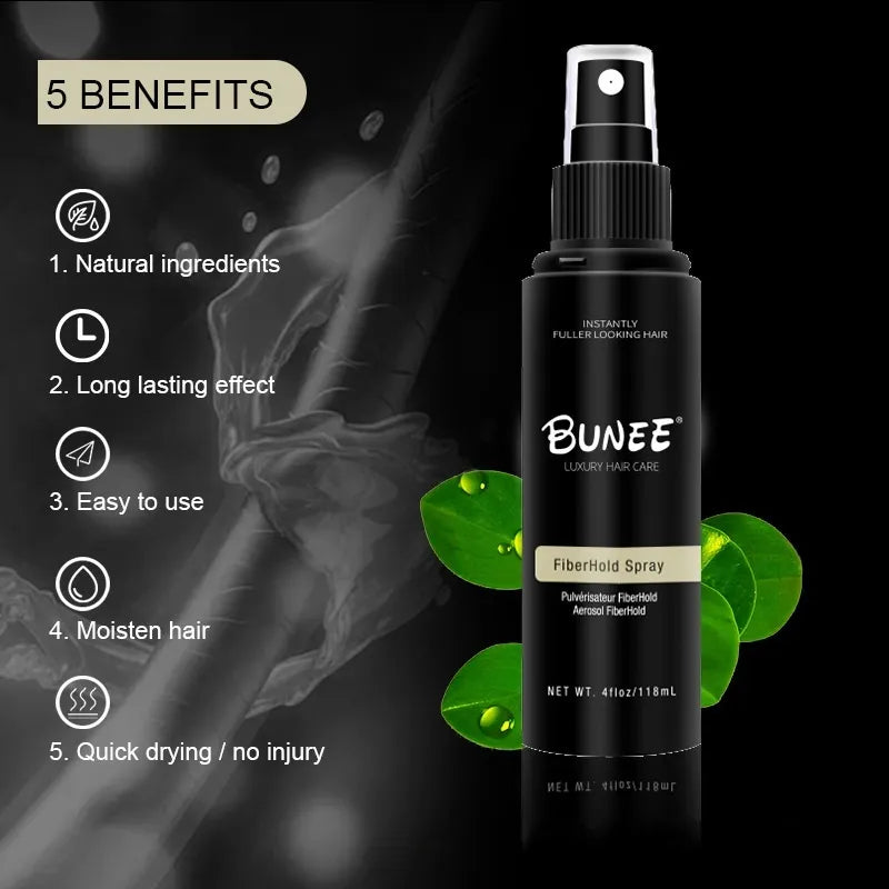 Black Bottle 120ml Long Lasting Moisturizing Styling Spray