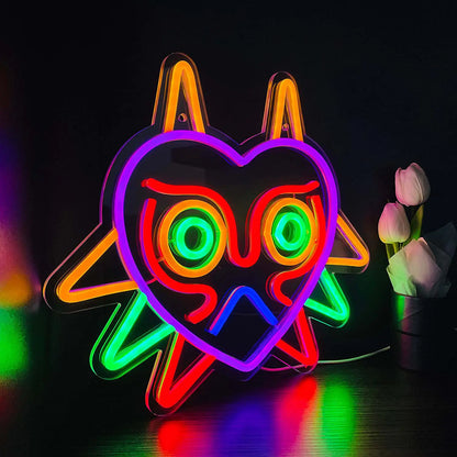 LED Neon Owl Sign Light for Bedroom Atmosphere Decor
