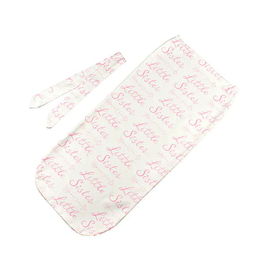 Soft Cotton Baby Sleeping Bag and Hat Set (0-6 Months)