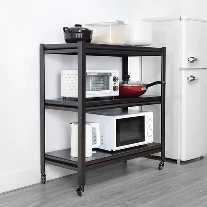Metal Display Rack for Office and Warehouse Storage