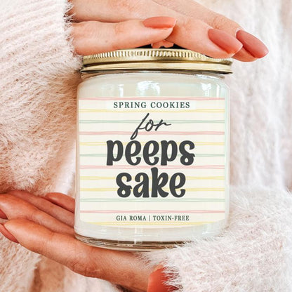 Easter Cookie Candle-0