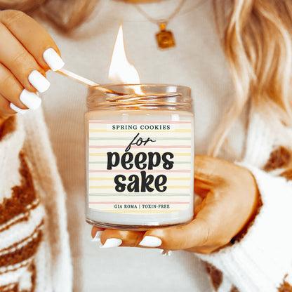 Easter Cookie Candle-1