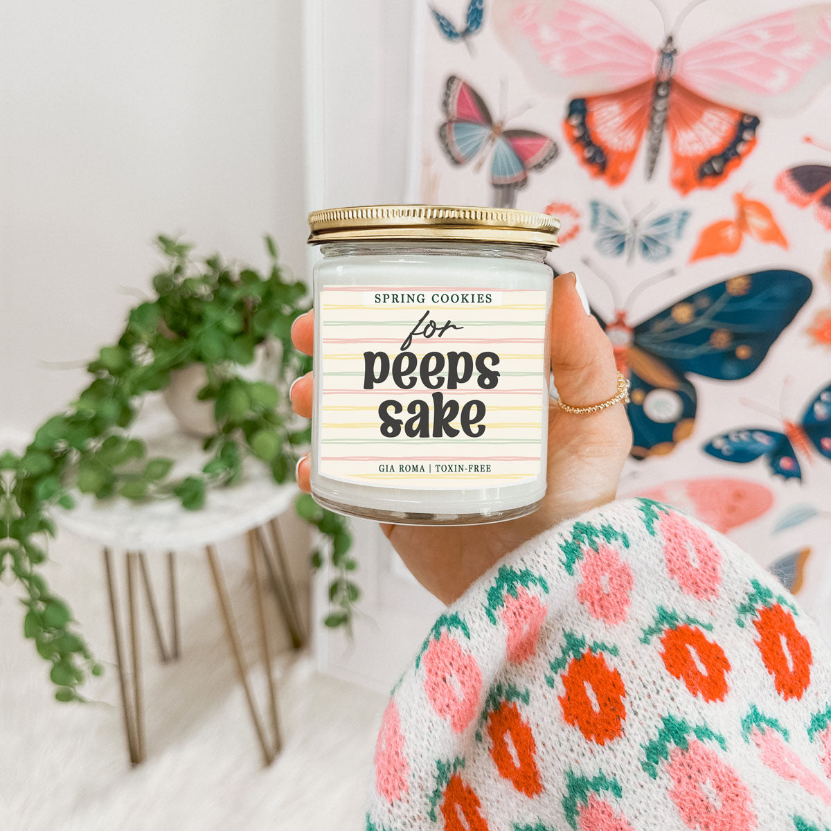 Easter Cookie Candle-3