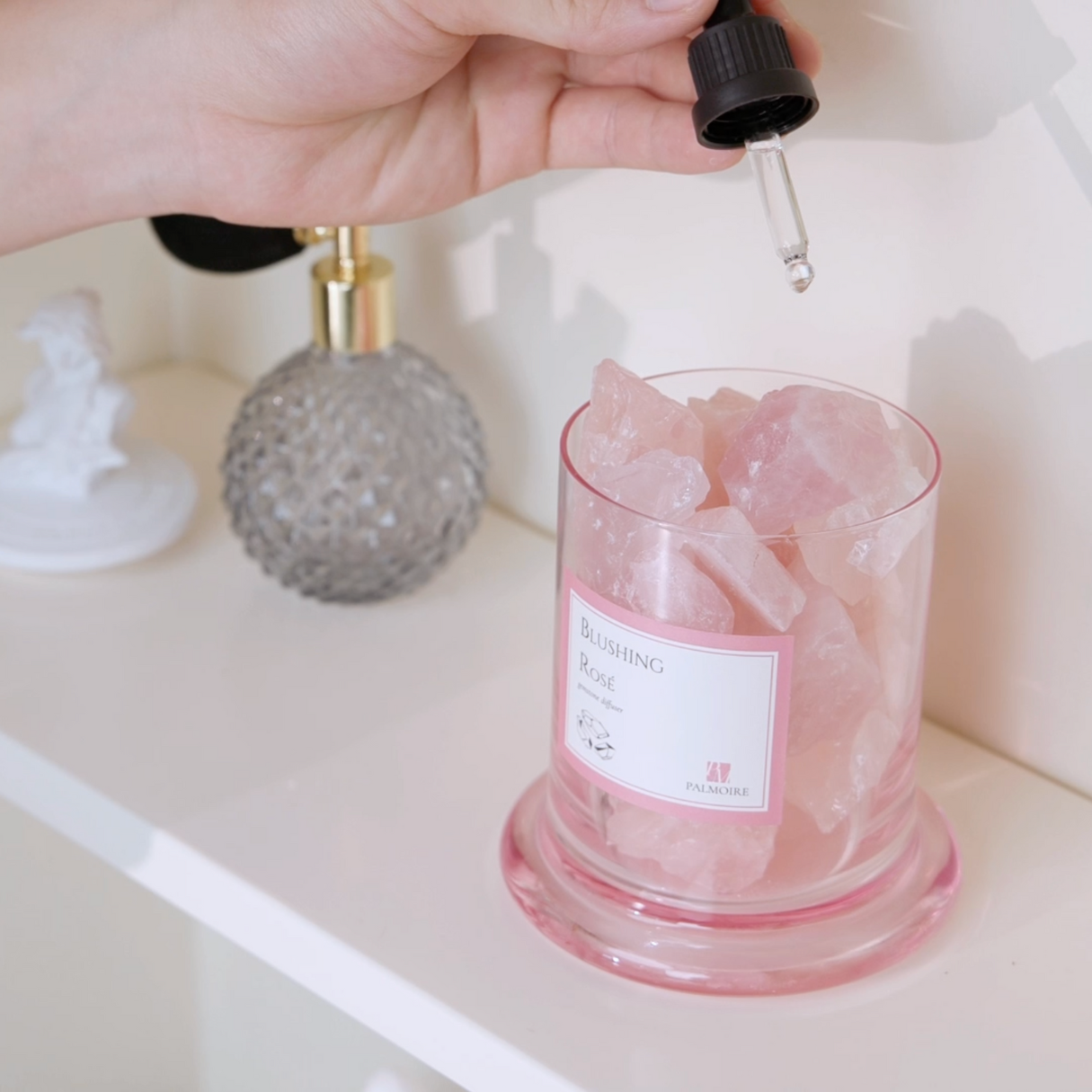 Blushing Rosé Gemstone Diffuser-3