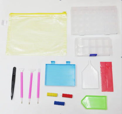 Diamond Painting Tool Set with Brushes
