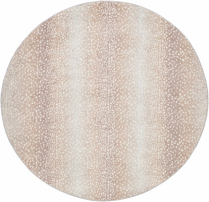 Pointblank Tan Leopard Print Rug-7