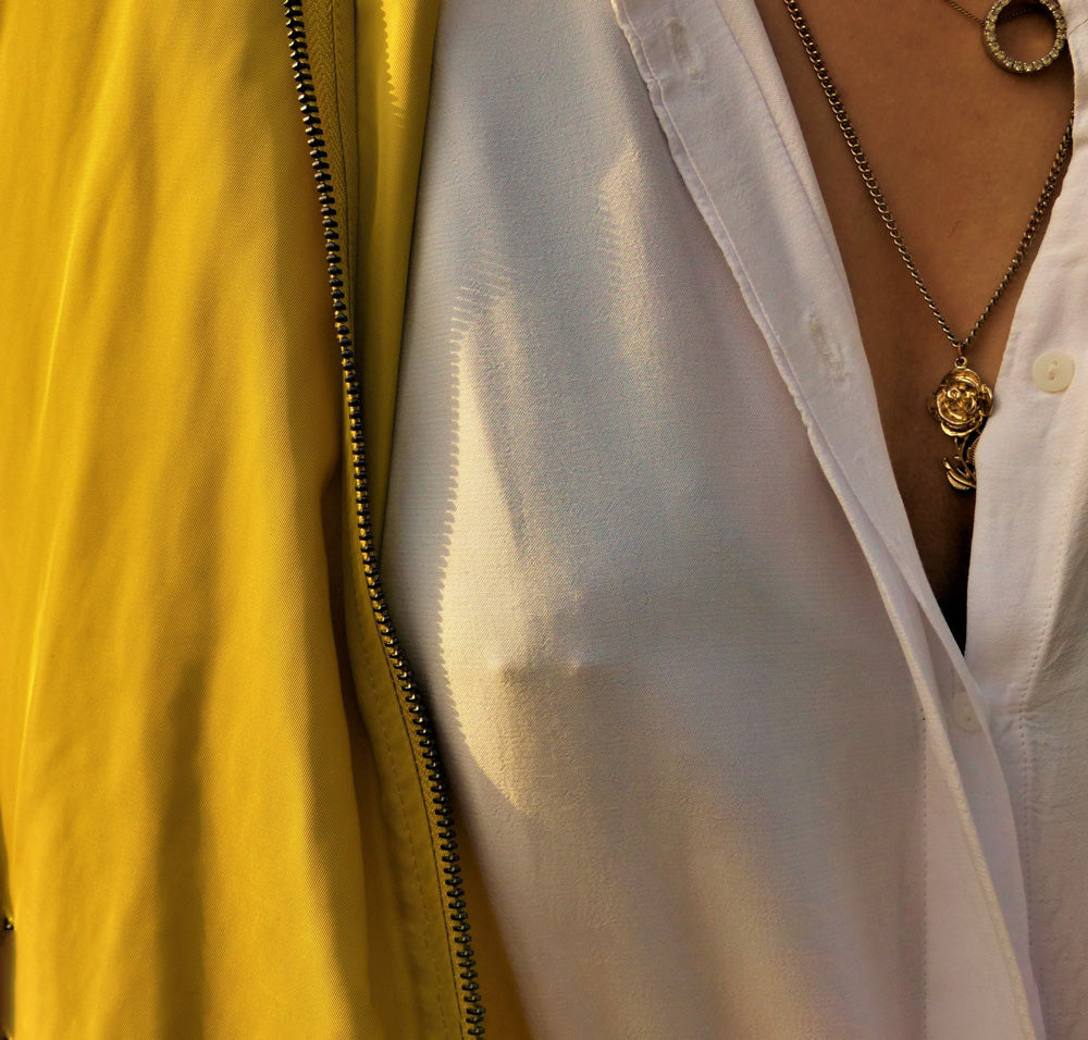 5-Pack: Pierced Pasties: Nude Flower Breast Petal with Barbell Piercing Nipple Covers by Pastease-1