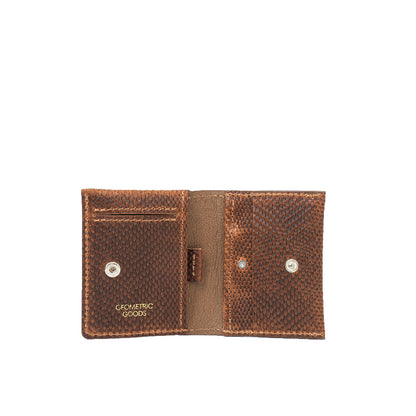 Leather AirTag Card Wallet - Minimalist 5.0 (Snake Print)-0