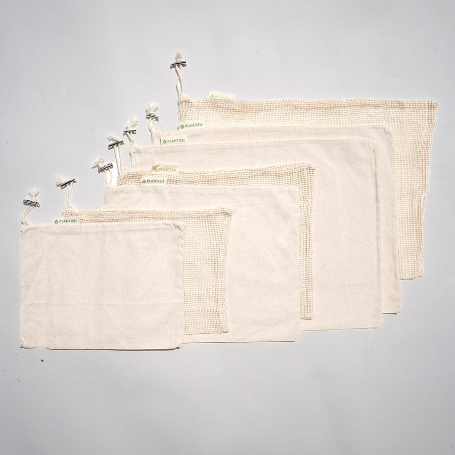 9 Piece - Reusable Grocery Bags (Starter Set)-2