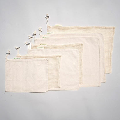 9 Piece - Reusable Grocery Bags (Starter Set)-2