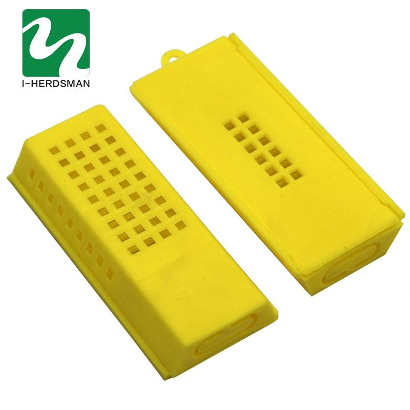 Bee Transport Cages Beekeeping Bee Queen Rearing Cage Cell Plastic-2
