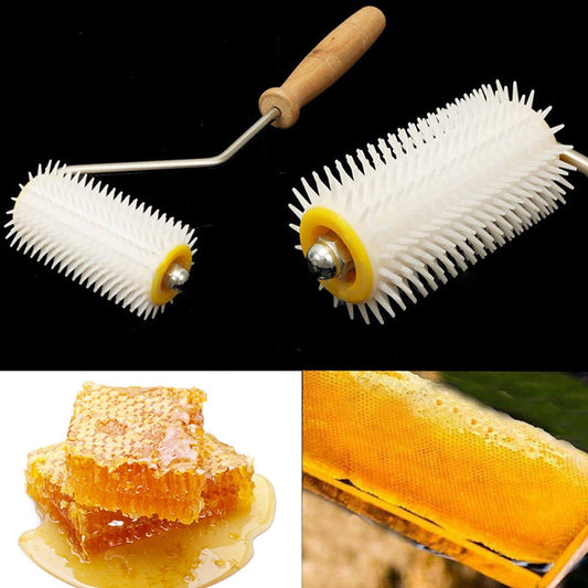 Beekeeping Tool Plastic Uncapping Needle Roller Bee Honey Extracting Equipment-0