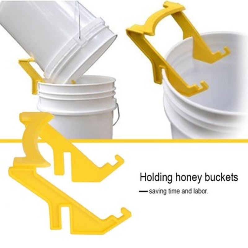 Beekeeping Honey Gallon Plastic Bucket Holder Brackets-0