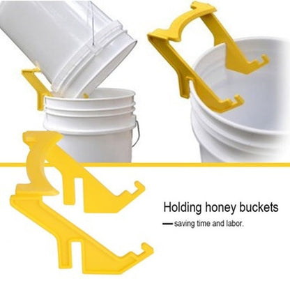Beekeeping Honey Gallon Plastic Bucket Holder Brackets-0