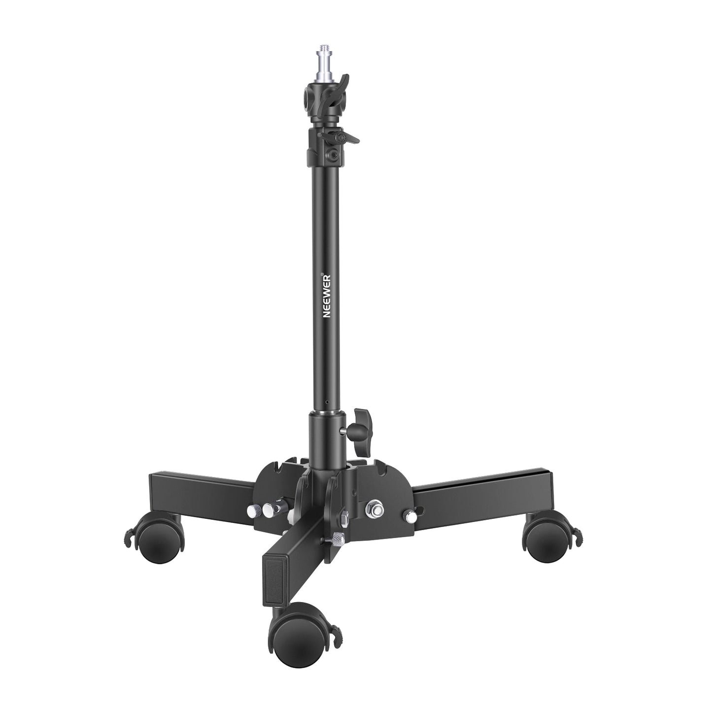 Heavy Duty Light Stand with Caster,0.72m Tripod Stand, Photography Wheeled Base Stand for Photo Sutido Softbox, Monolight-0