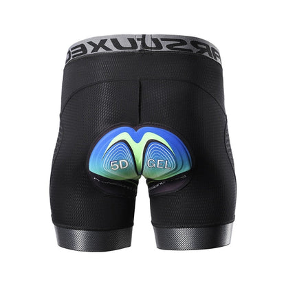 Cycling Shorts Men 5D Gel Pad Cycling Underwear Bicycle MTB Clothing Bike Shorts Shock Absorption Riding Downhill-4