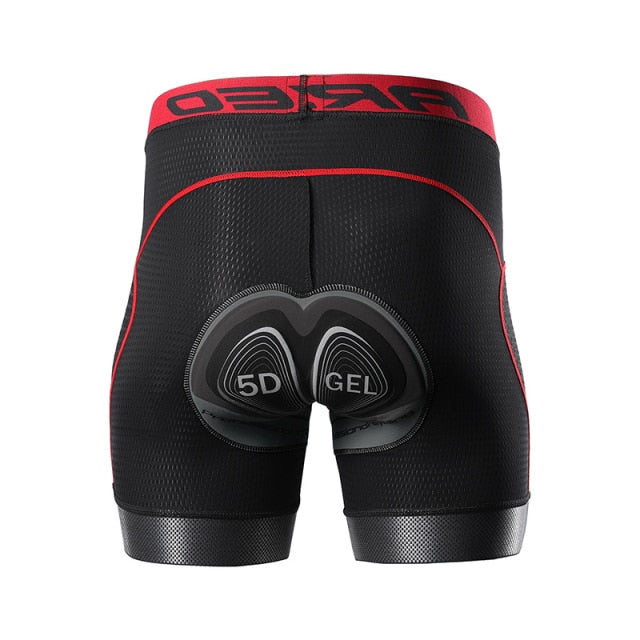 Cycling Shorts Men 5D Gel Pad Cycling Underwear Bicycle MTB Clothing Bike Shorts Shock Absorption Riding Downhill-1