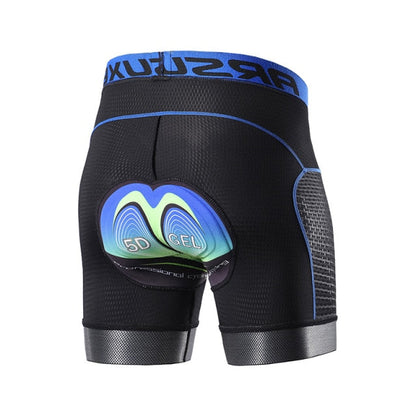 Cycling Shorts Men 5D Gel Pad Cycling Underwear Bicycle MTB Clothing Bike Shorts Shock Absorption Riding Downhill-3