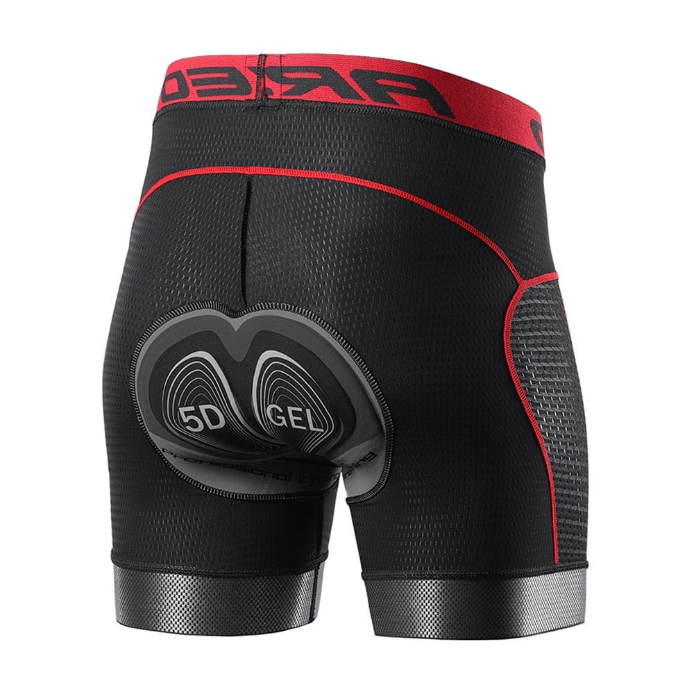 Cycling Shorts Men 5D Gel Pad Cycling Underwear Bicycle MTB Clothing Bike Shorts Shock Absorption Riding Downhill-0