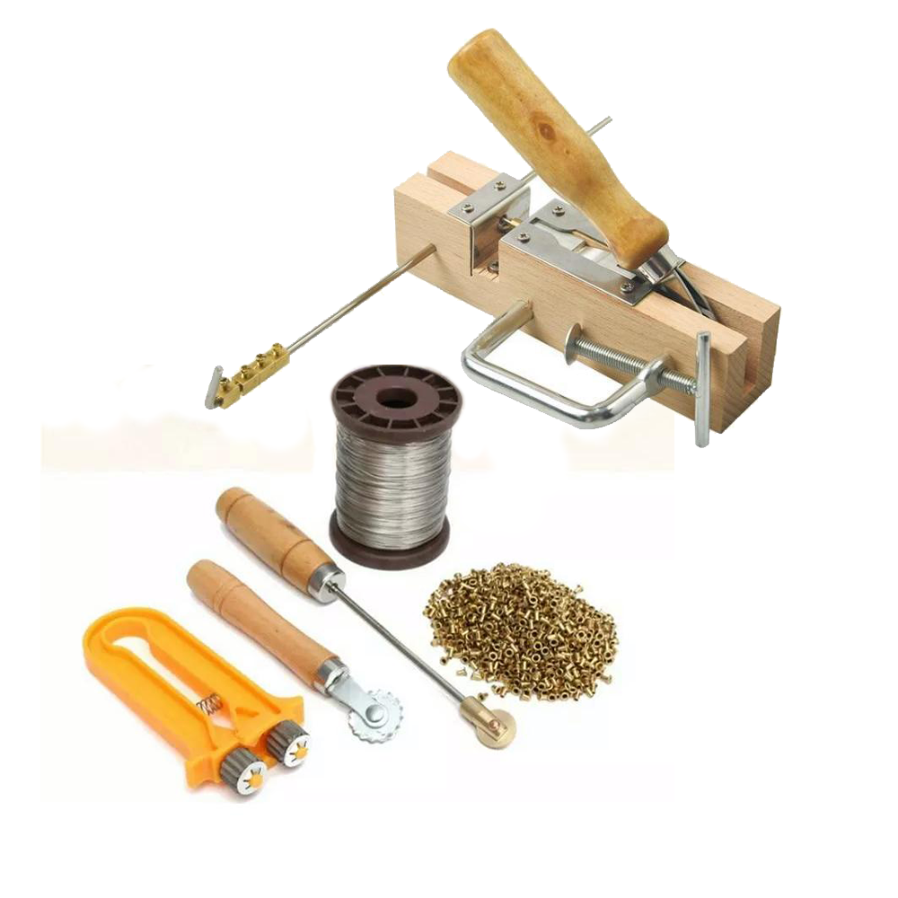 Bee Hive Frame Wire Tool Set With Wiring Jig-1