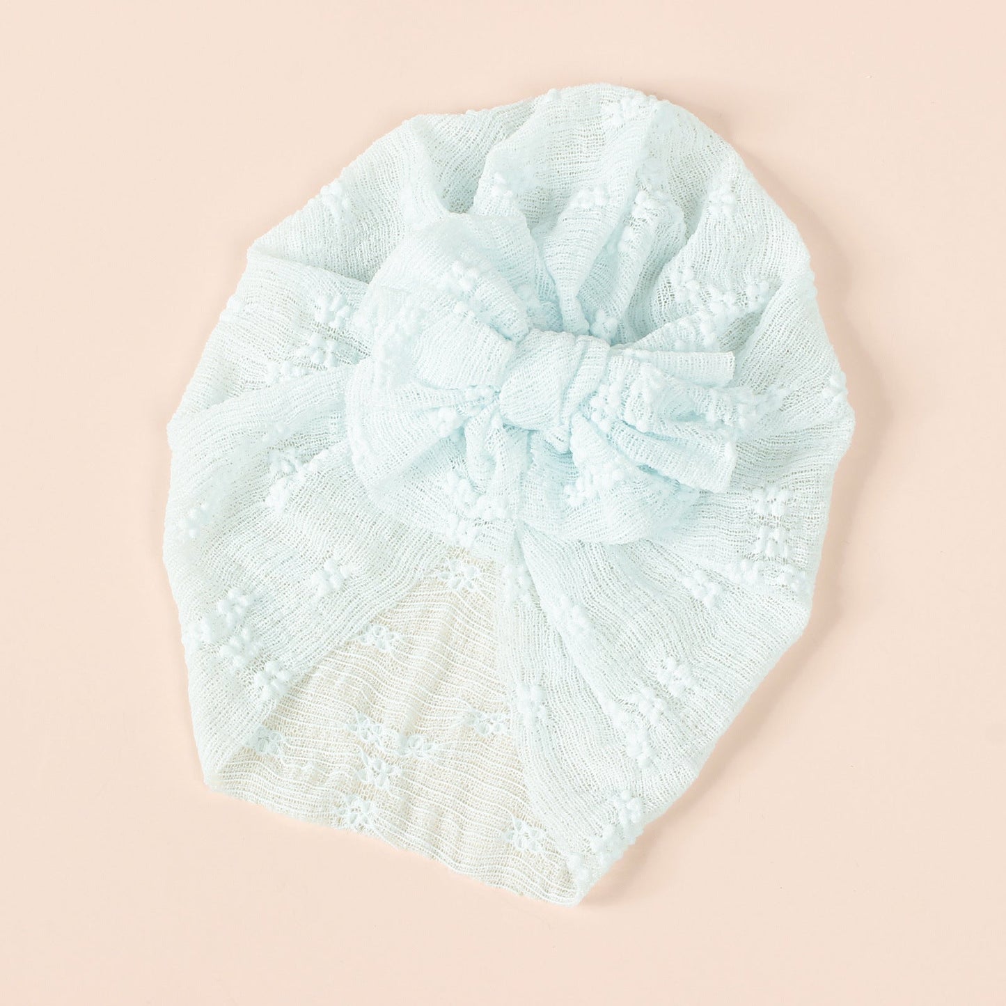 Baby Solid Color Elastic Comfy Breathable Hats-5