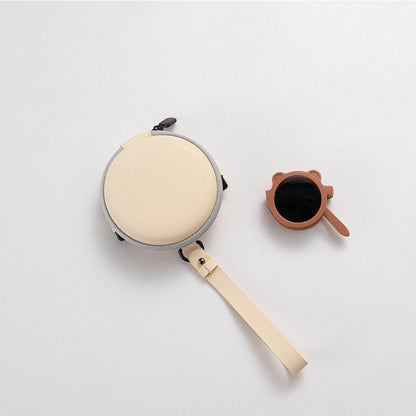 Kids Bear Shape Design Sun Protection Detachable Sunglasses With Box-6