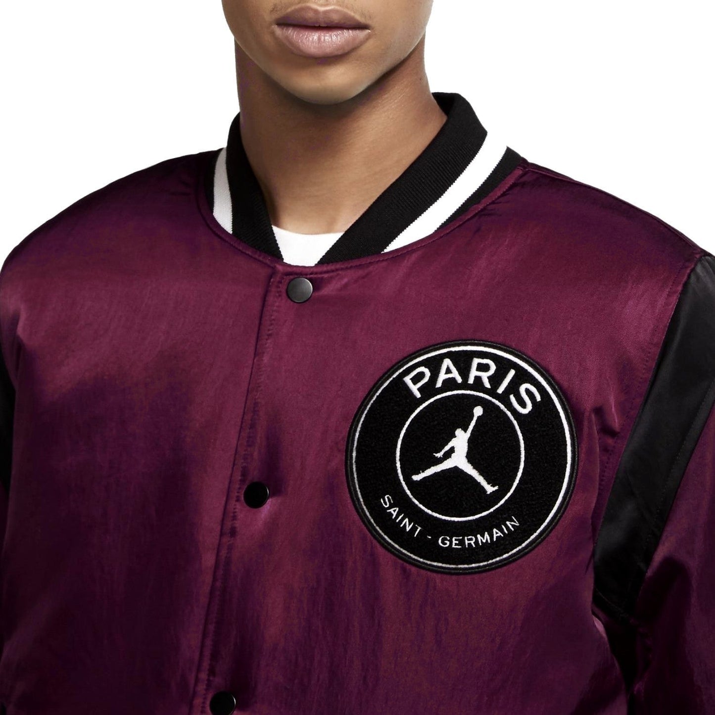 Jordan x PSG College bomber jacket 2020/21 bordeaux red - Jordan-2