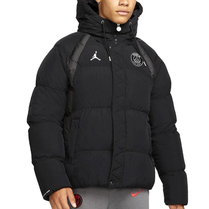 Jordan x PSG black puffer padded jacket 2021/22 - Jordan-0