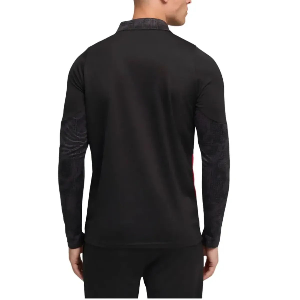 AC Milan black training technical soccer sweat top 2025/26 - Puma-1