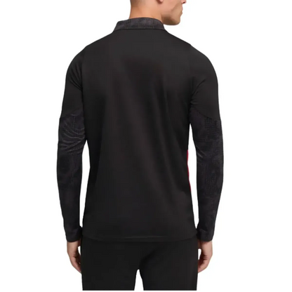 AC Milan black training technical soccer sweat top 2025/26 - Puma-1