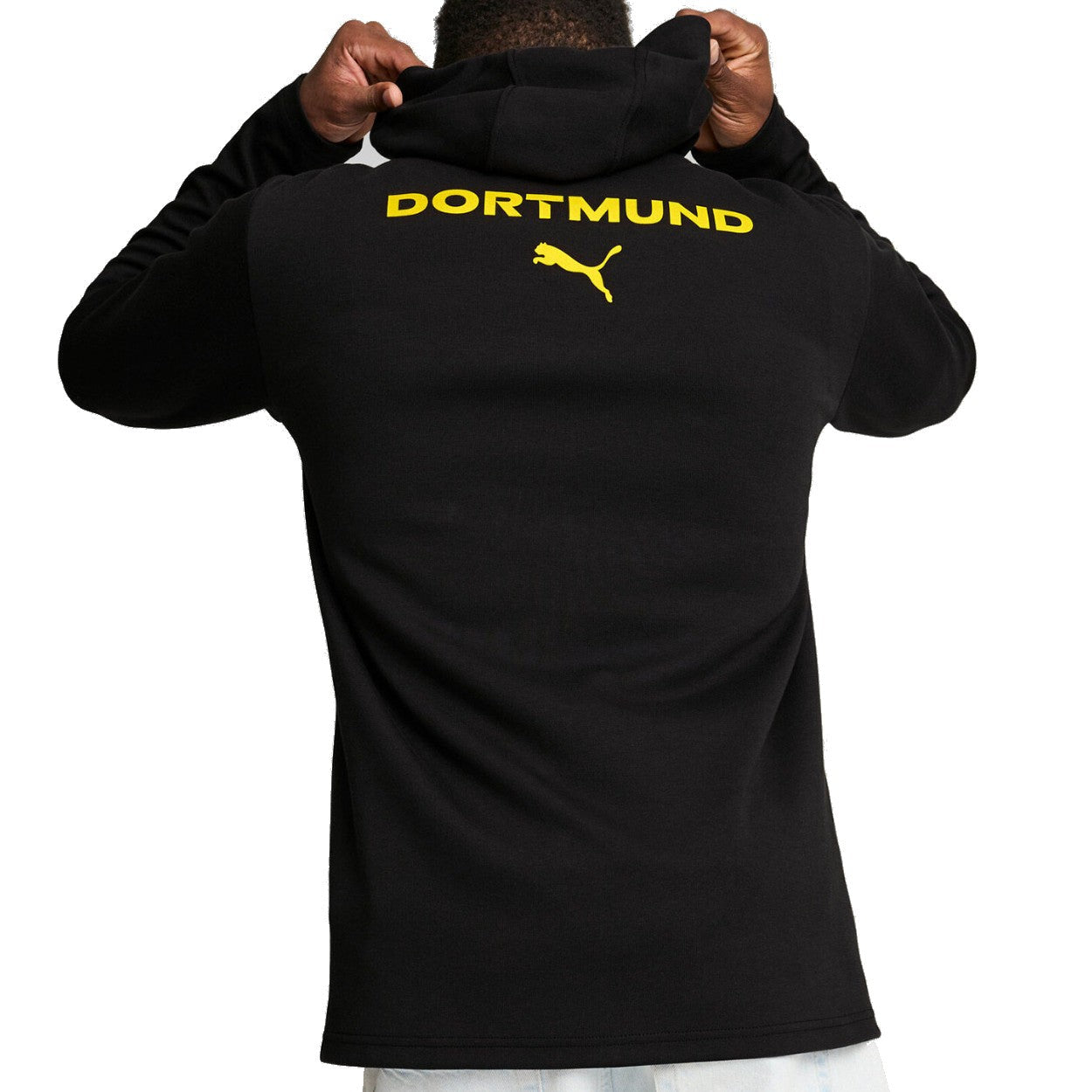 BVB Borussia Dortmund Casual hooded presentation tracksuit 2024/25 - Puma-3