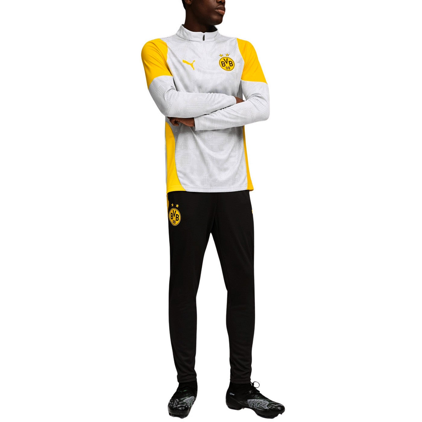 BVB Borussia Dortmund training technical soccer tracksuit 2025/26 - Puma-2